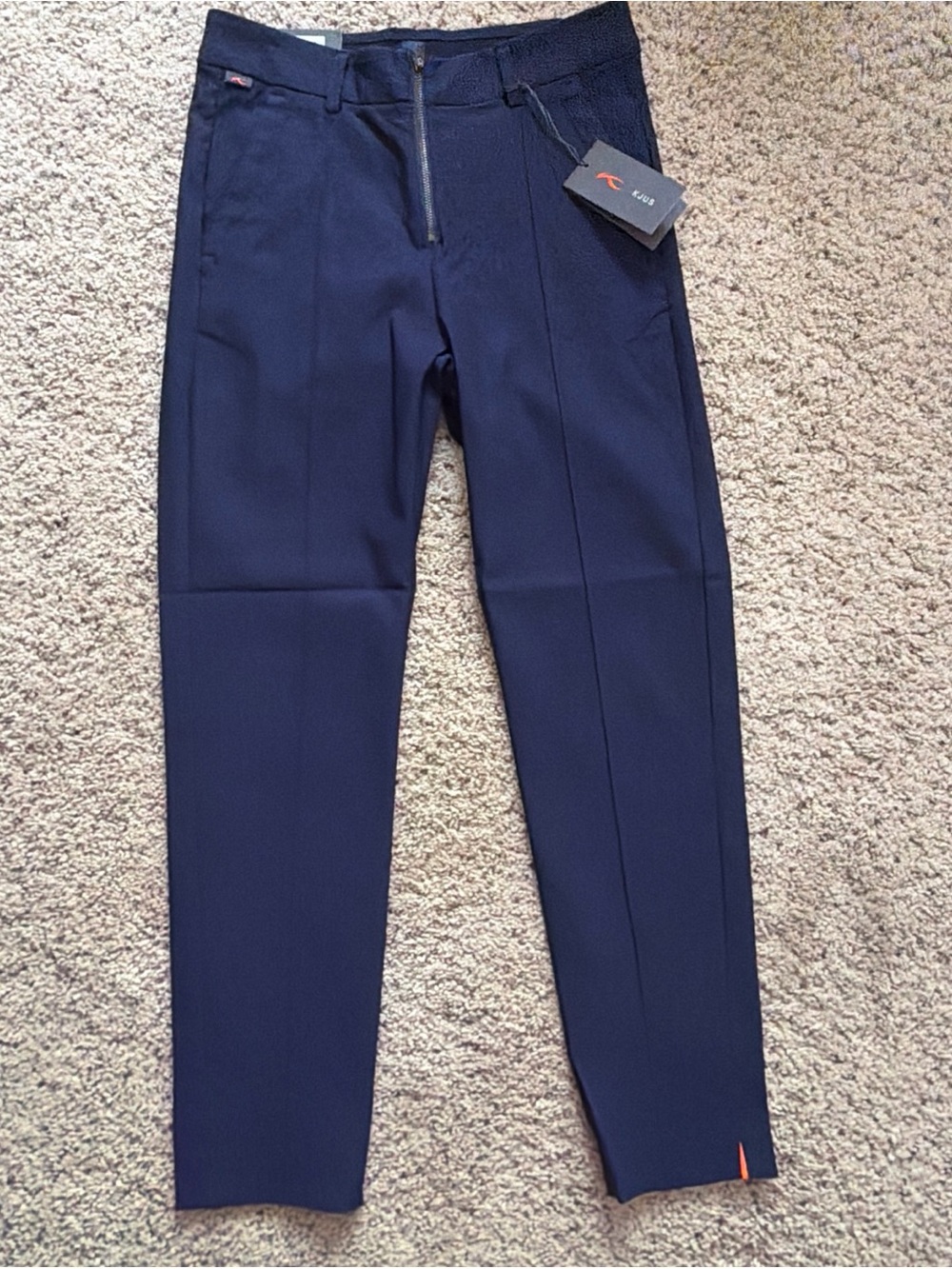 KJUS Women’s Ikala High Waist Performance 7/8 Golf Pant Navy Sz Euro 36 NWT’s